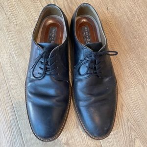 Aston Grey Black Mens Dress Shoes